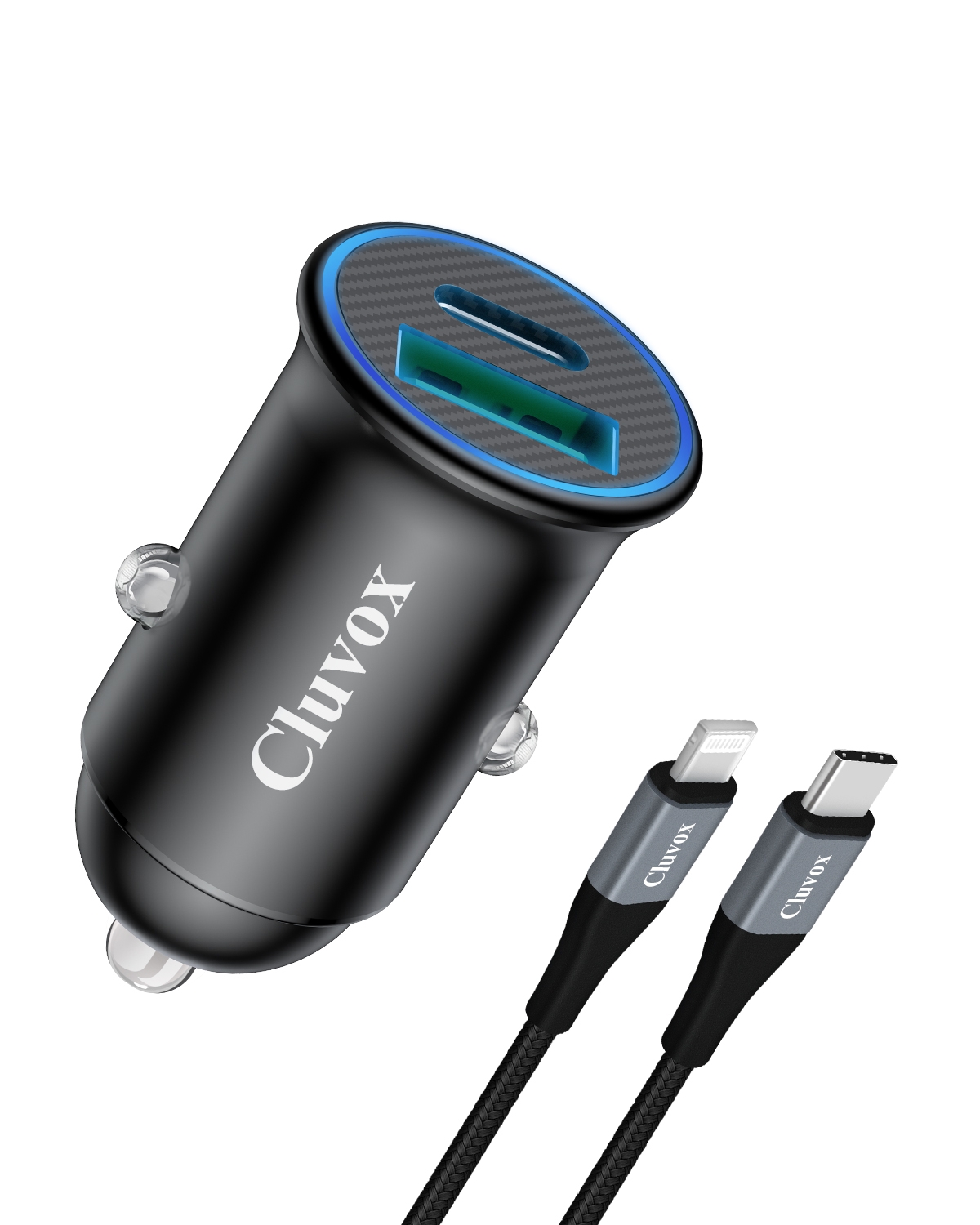 30W	Power Delivery 3.0 Mini Car Charger Adapter